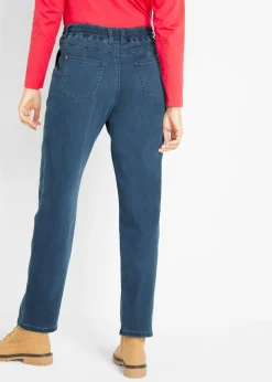 Outlet Vaqueros térmicos con cinturilla cómoda Mujer Ropa Térmica|Vaqueros