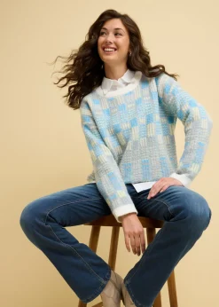 Vaqueros térmicos de talle alto con corte bootcut Mujer Ropa Térmica|Vaqueros