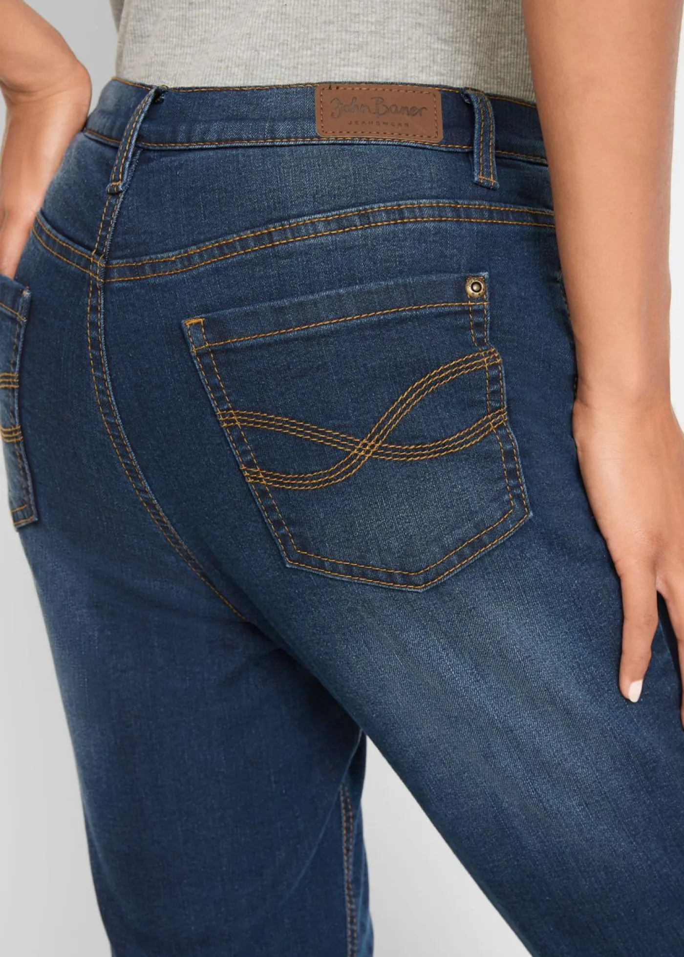 New Vaqueros térmicos de talle alto y corte recto Mujer Ropa Térmica|Vaqueros