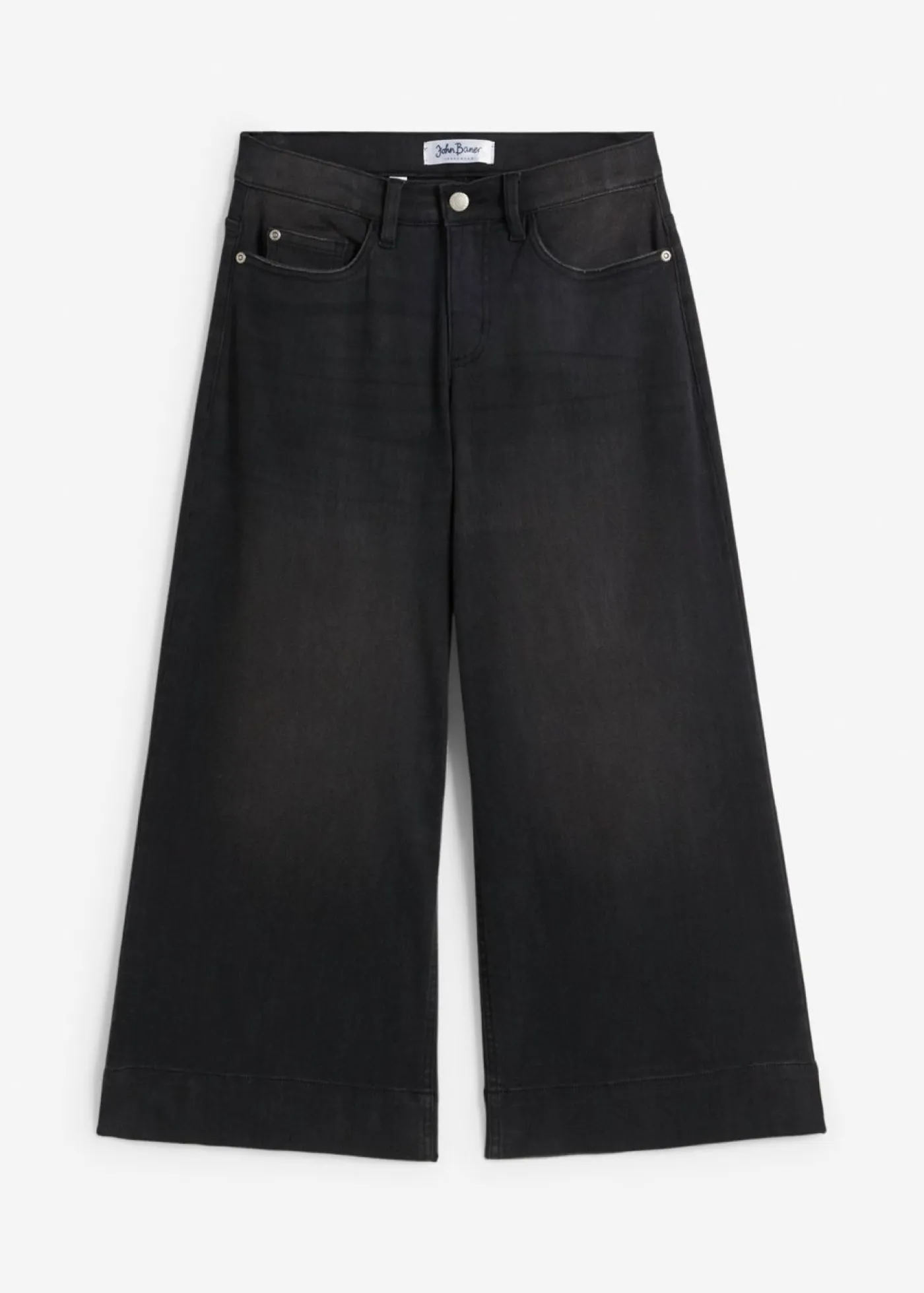Outlet Vaqueros ultrasuaves de corte capri, culotte Mujer Vaqueros|Novedades
