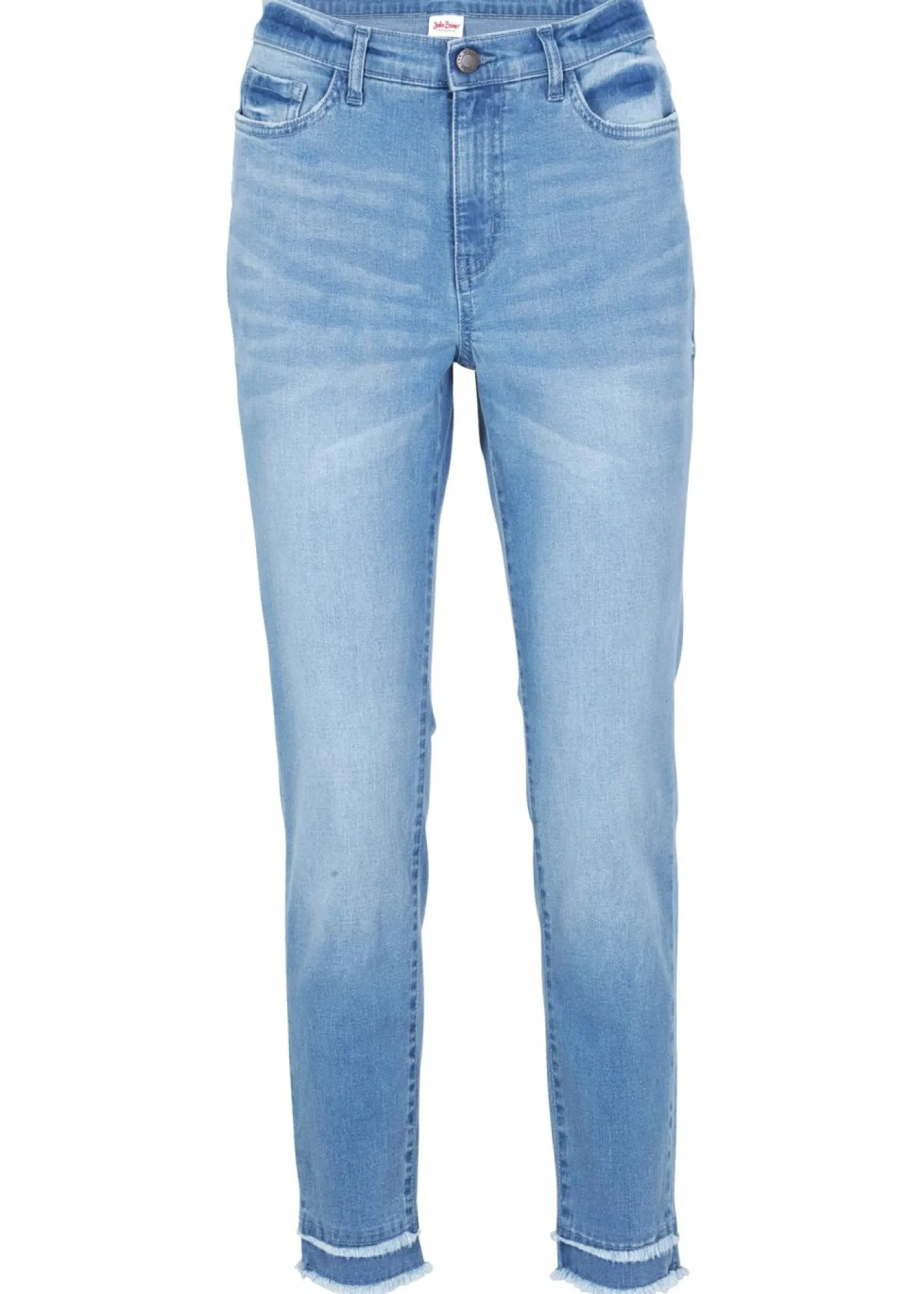 Vaqueros ultrasuaves de corte capri Mujer Vaqueros