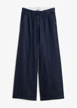 Sale Vaqueros wide-leg, high waist, súper suaves Mujer Premium|Vaqueros