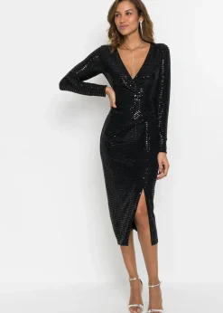 Best Vestido ajustado de lentejuelas Mujer Vestidos