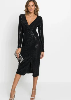 Best Vestido ajustado de lentejuelas Mujer Vestidos