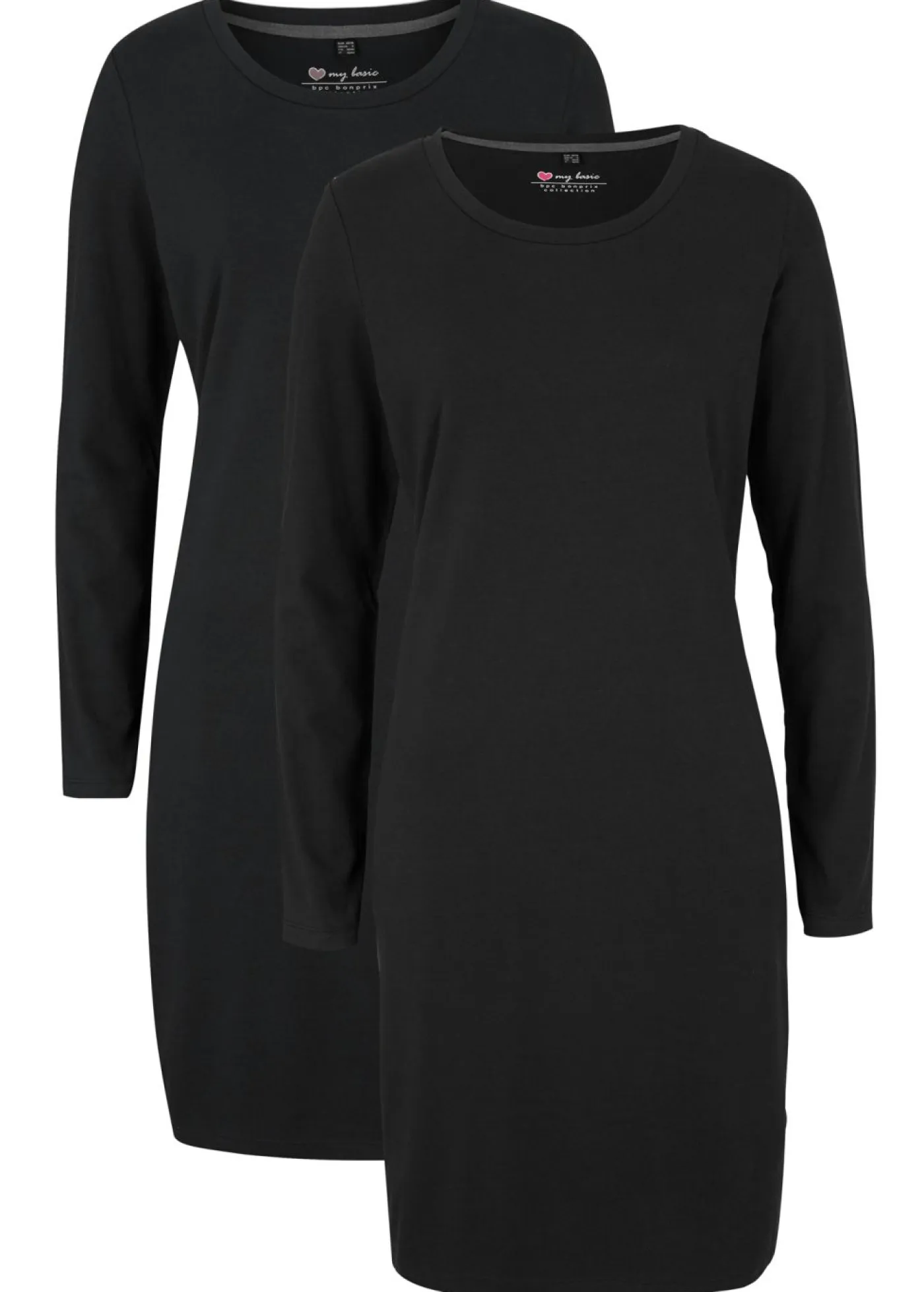 Sale Vestido ajustado de punto (2 unidades) Mujer Básicos|Vestidos