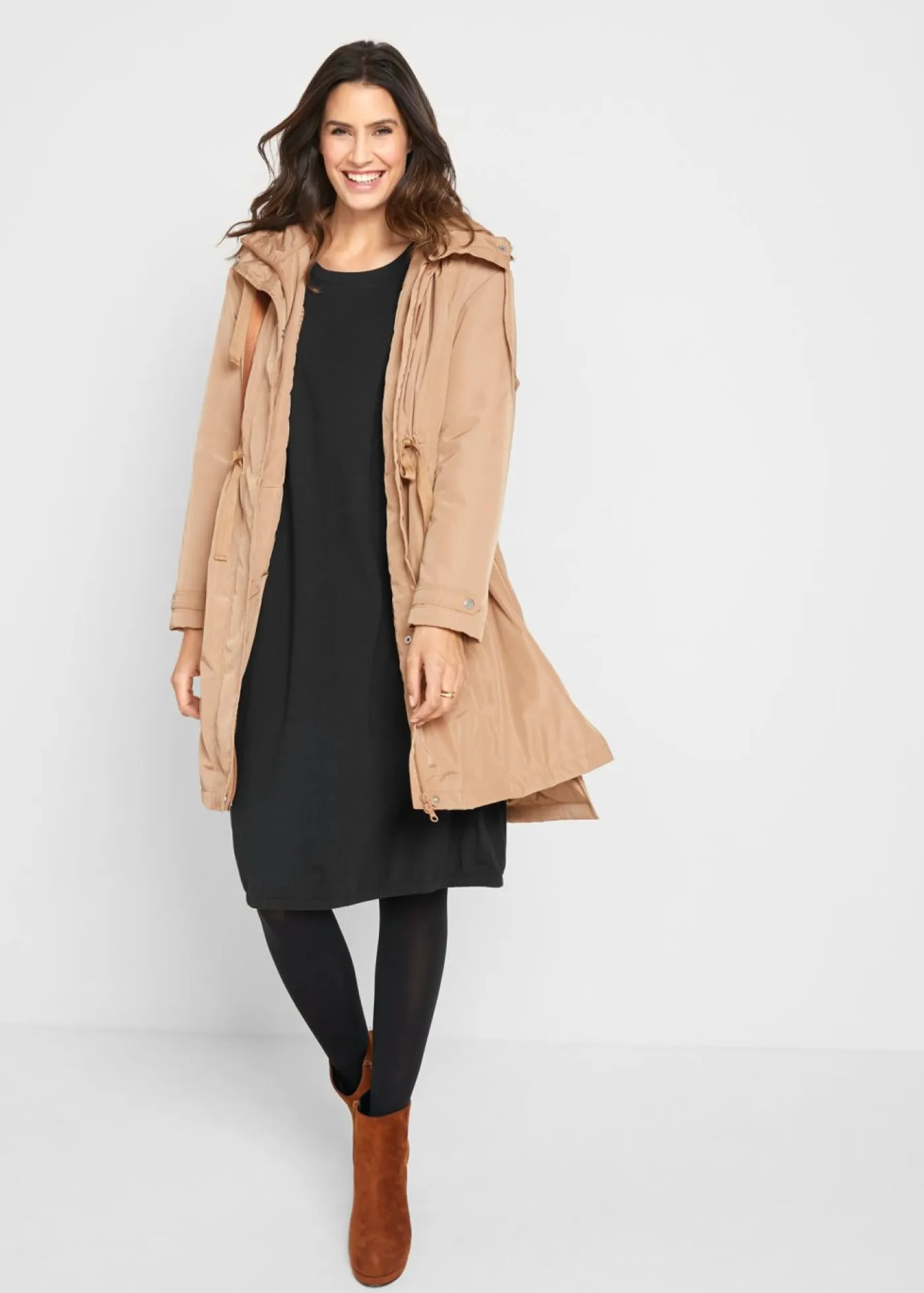 Clearance Vestido ancho de algodón Mujer Vestidos