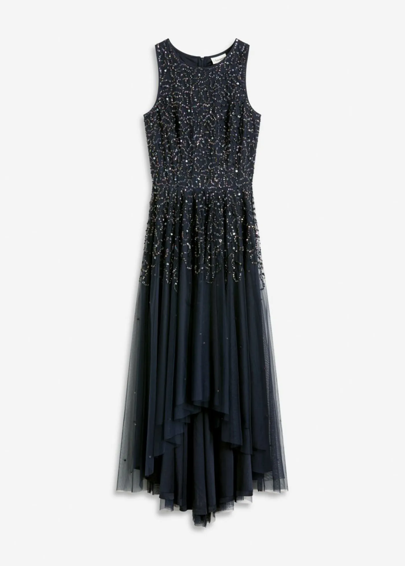 Sale Vestido asimétrico con bordado de lentejuelas Mujer Vestidos|Ropa Elegante