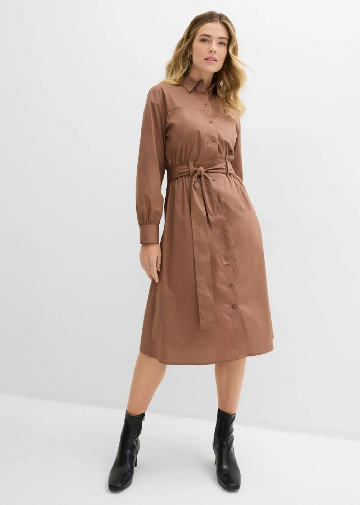 New Vestido camisero Mujer Vestidos