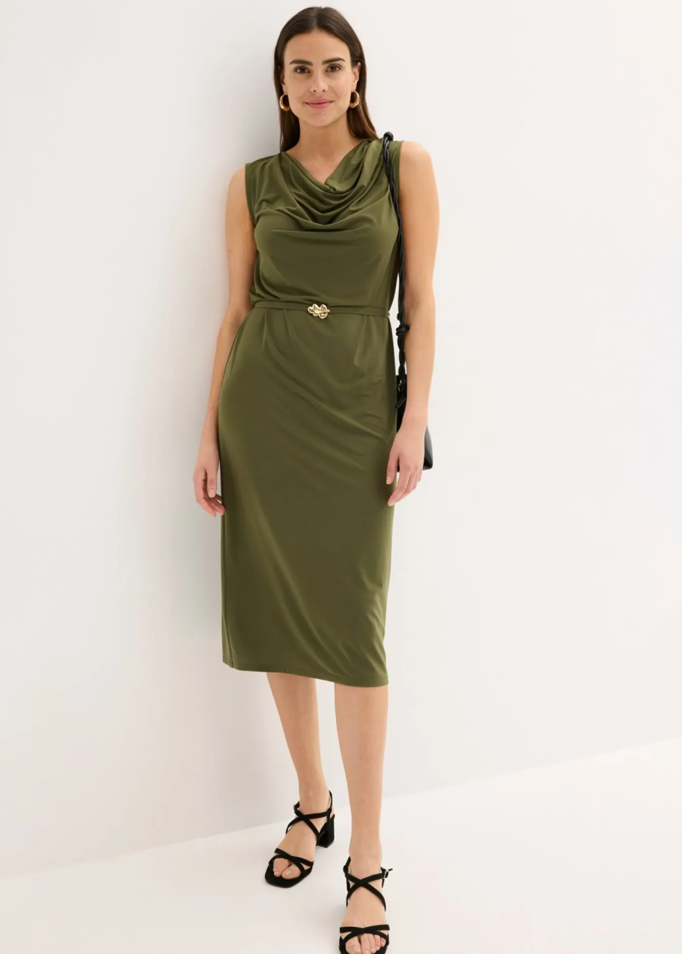 Sale Vestido camisero con cinturón (conjunto de 2 piezas) Mujer Vestidos