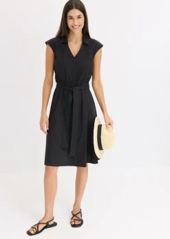 Best Vestido camisero con cinturón Mujer Vestidos