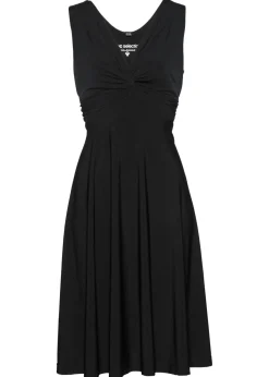 Vestido camisero con escote en V Mujer Vestidos
