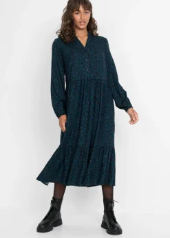 Clearance Vestido camisero con estampado de leopardo Mujer Vestidos