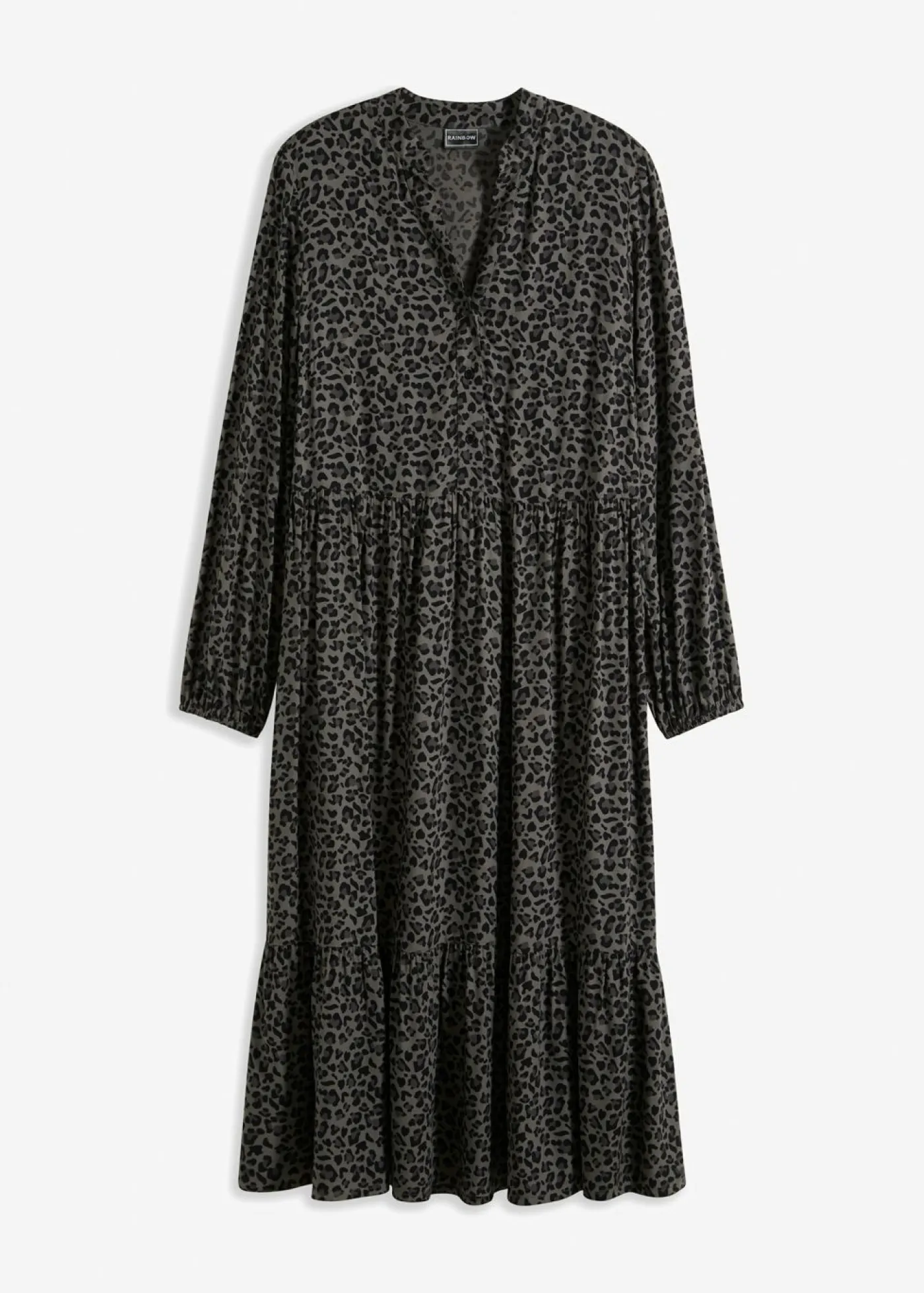 Best Vestido camisero con estampado de leopardo Mujer Vestidos