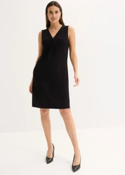 Vestido camisero con lazo Mujer Vestidos