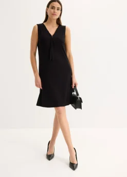 Vestido camisero con lazo Mujer Vestidos