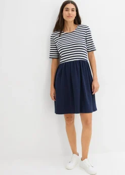 Vestido camisero de algodón puro Mujer Vestidos|Novedades