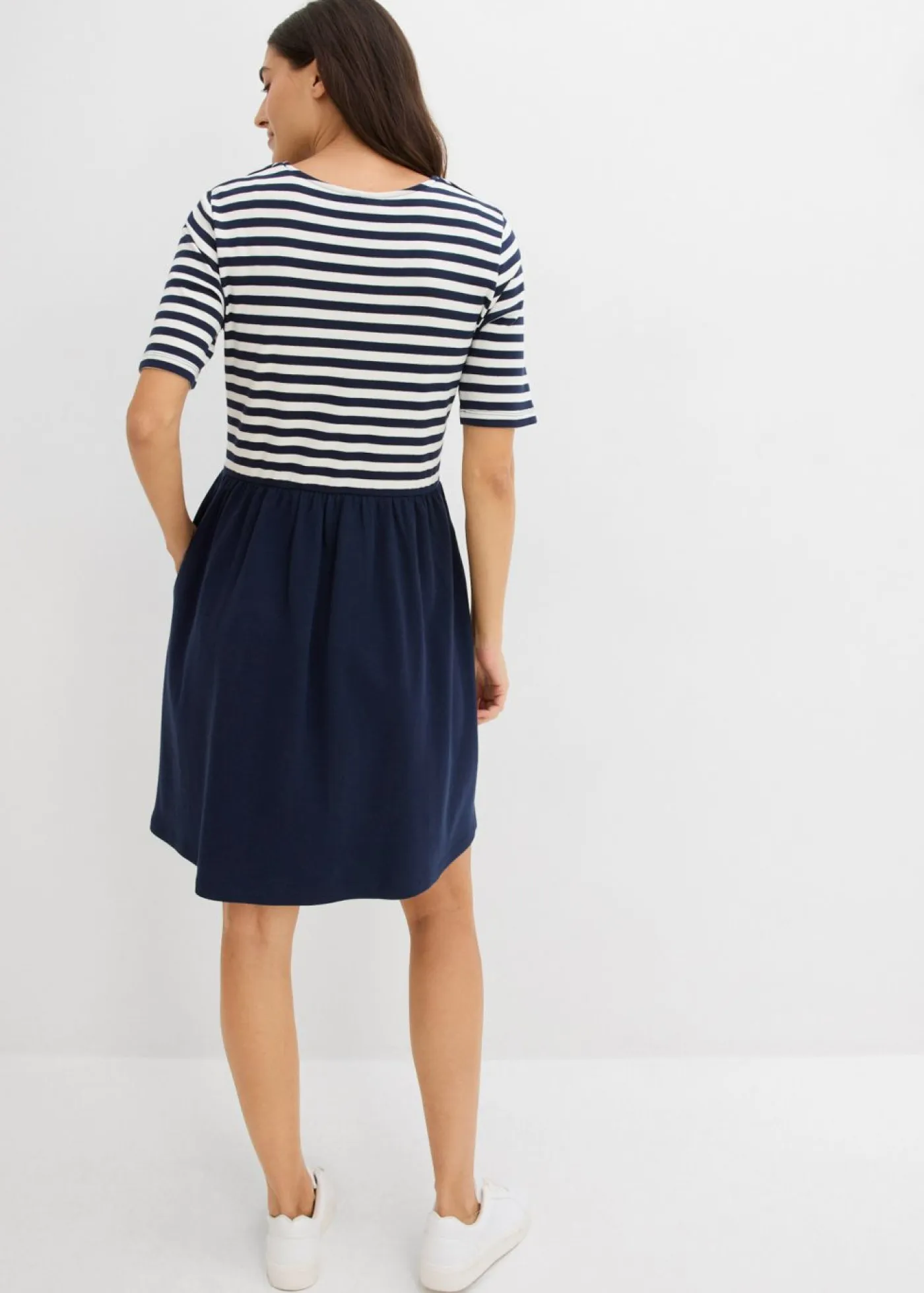 Vestido camisero de algodón puro Mujer Vestidos|Novedades