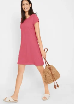 Best Vestido camisero de algodón orgánico puro Mujer Básicos|Vestidos