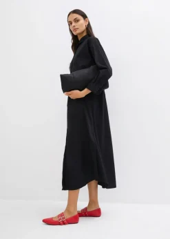 Clearance Vestido camisero de algodón puro Mujer Esenciales|Vestidos