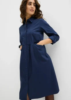 Best Vestido camisero de algodón puro Mujer Vestidos