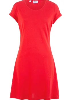 Discount Vestido camisero de algodón orgánico puro Mujer Básicos|Vestidos