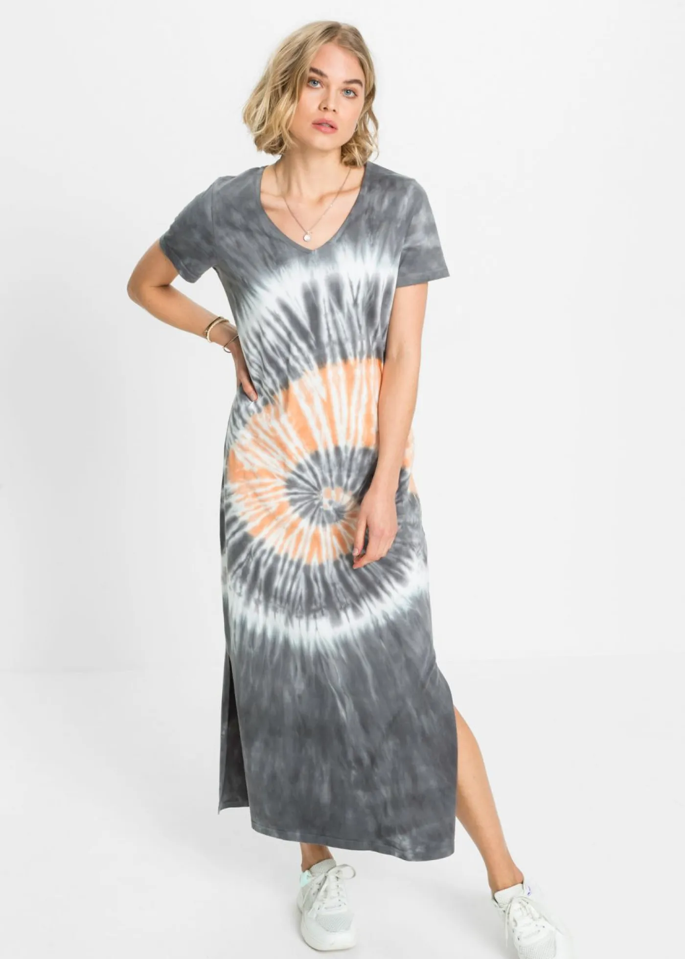 Vestido camisero de algodón puro Mujer Vestidos