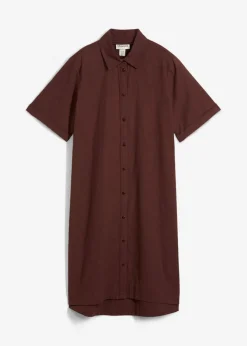 Online Vestido camisero de algodón puro Mujer Vestidos
