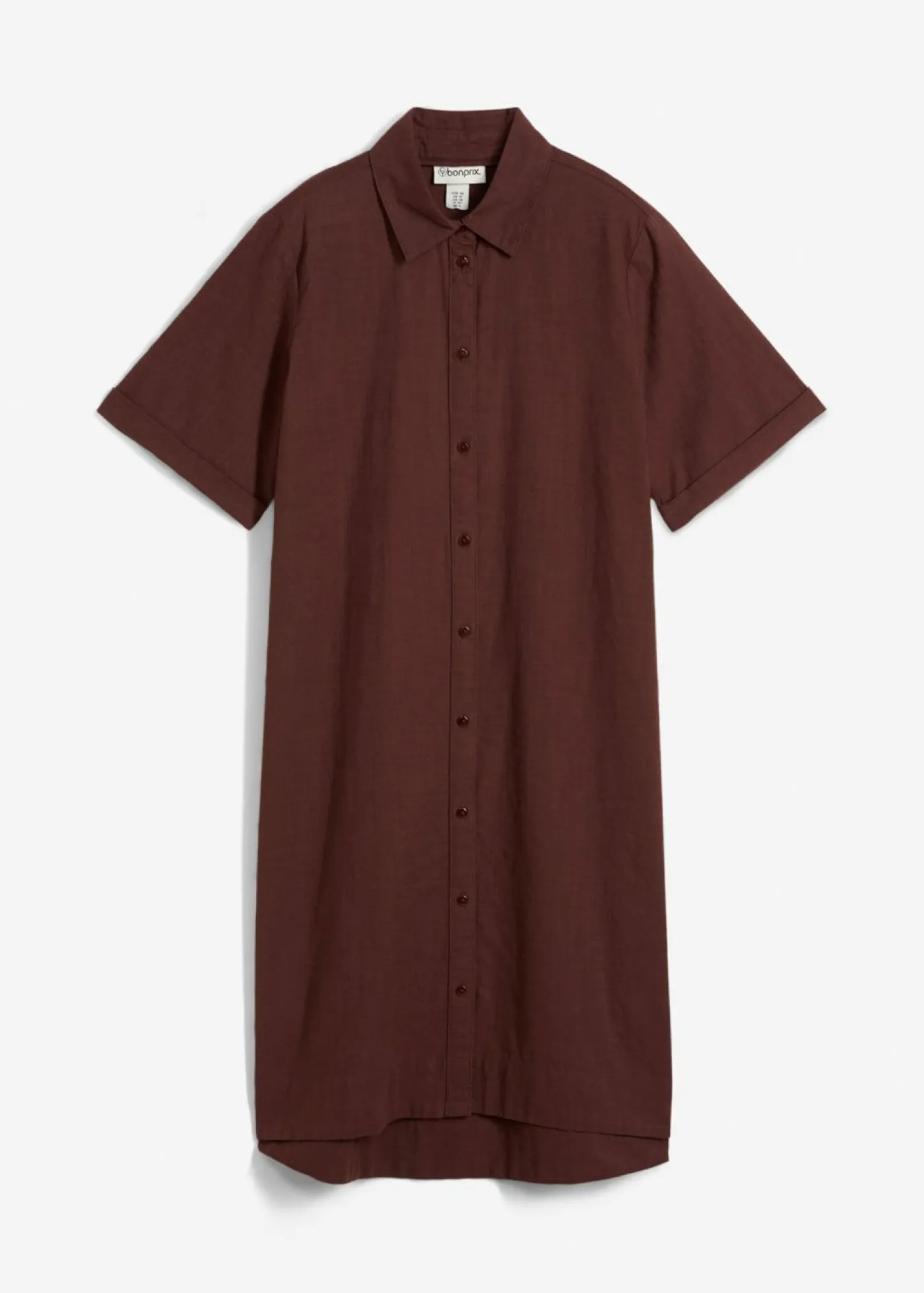 Online Vestido camisero de algodón puro Mujer Vestidos