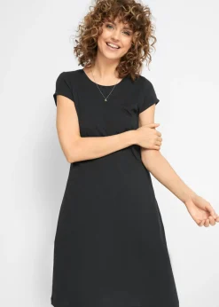 Hot Vestido camisero de algodón orgánico puro Mujer Básicos|Vestidos