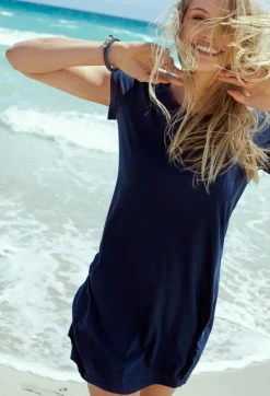 New Vestido camisero de algodón orgánico puro Mujer Básicos|Vestidos