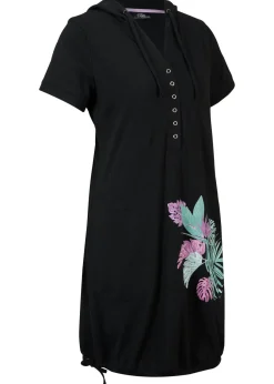 Hot Vestido camisero de algodón, manga corta Mujer Ropa De Playa|Vestidos