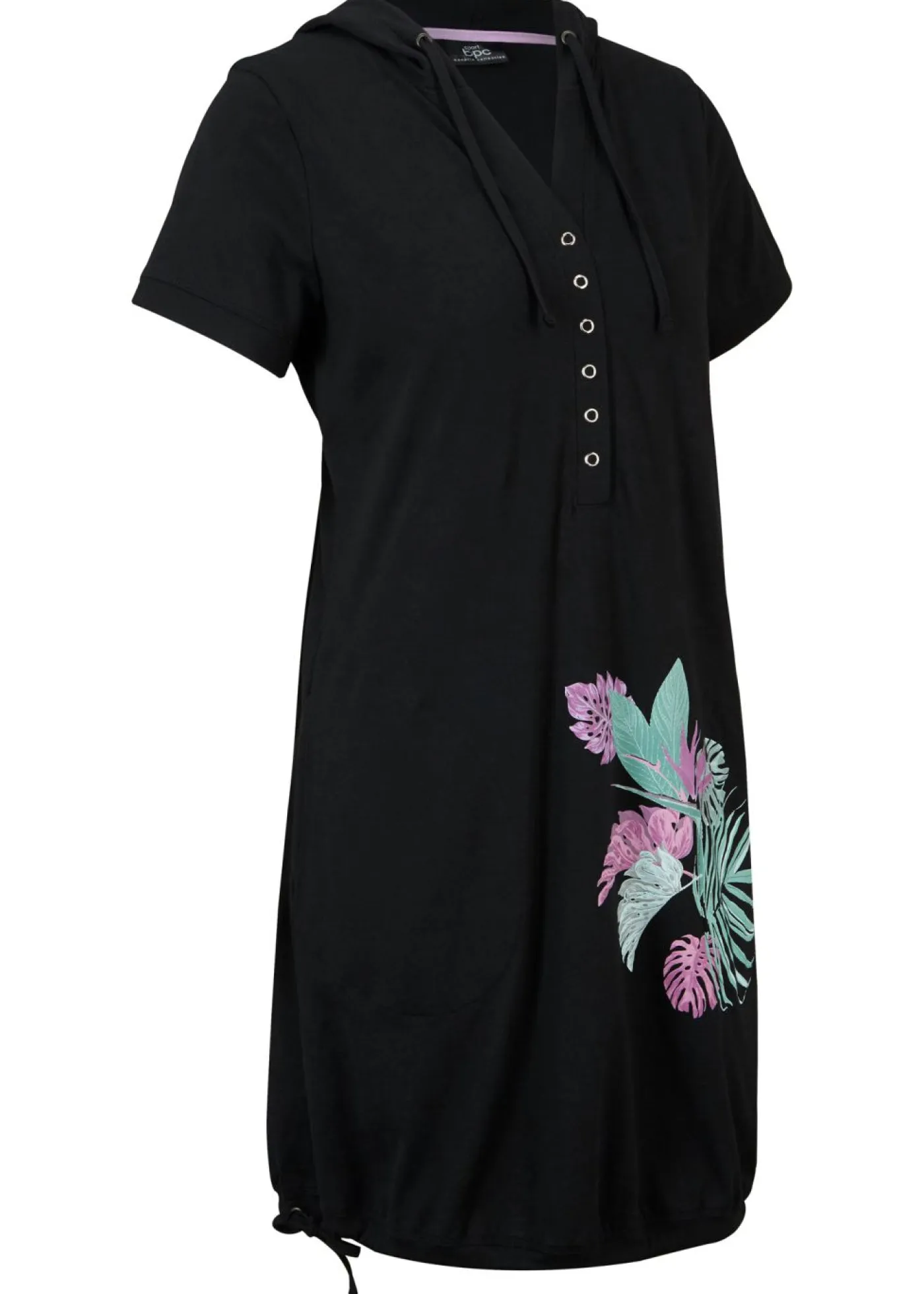 Hot Vestido camisero de algodón, manga corta Mujer Ropa De Playa|Vestidos