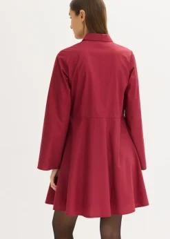 Clearance Vestido camisero de algodón puro Mujer Vestidos