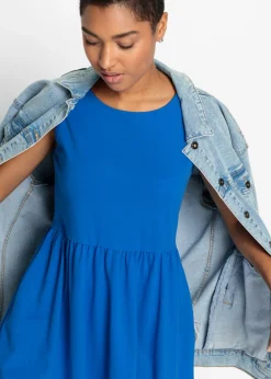 Sale Vestido camisero de algodón puro con bolsillos Mujer Vestidos