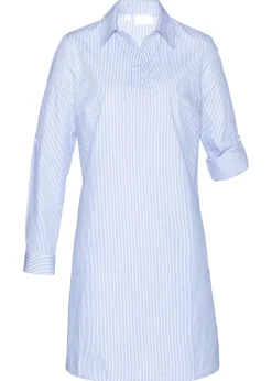 Clearance Vestido camisero de algodón puro Mujer Vestidos