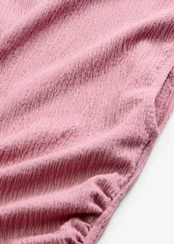 Sale Vestido camisero de crepé estructurado Mujer Vestidos|Novedades