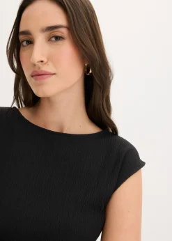 Best Vestido camisero de crepé estructurado Mujer Vestidos|Novedades