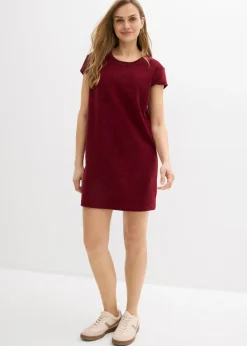 Online Vestido camisero de felpa Mujer Vestidos