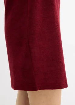 Online Vestido camisero de felpa Mujer Vestidos
