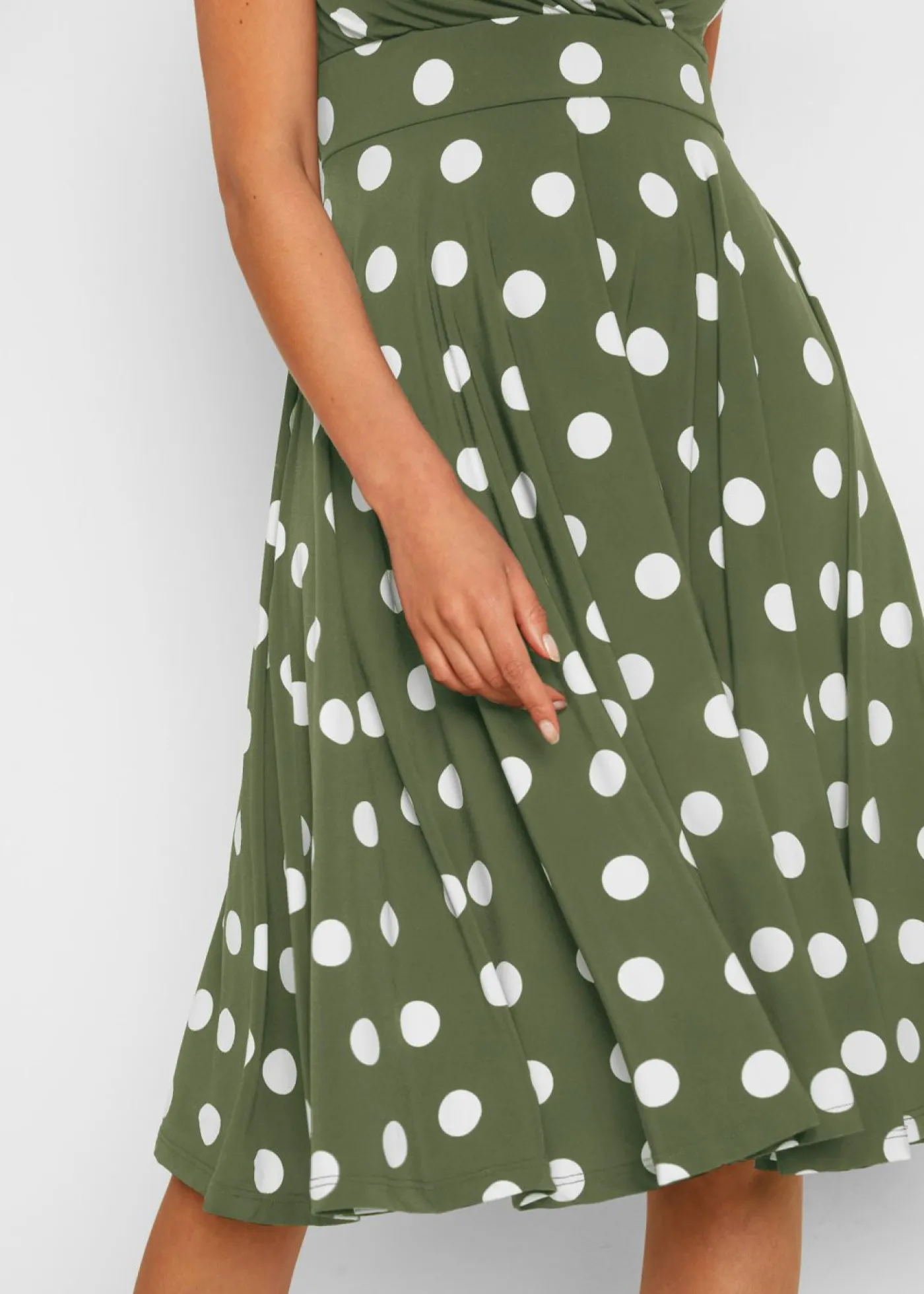 Best Vestido camisero de lunares Mujer Tallas Pequeñas|Vestidos