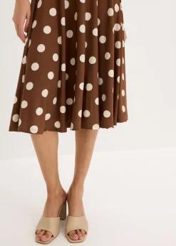 Outlet Vestido camisero de lunares Mujer Vestidos|Tallas Pequeñas