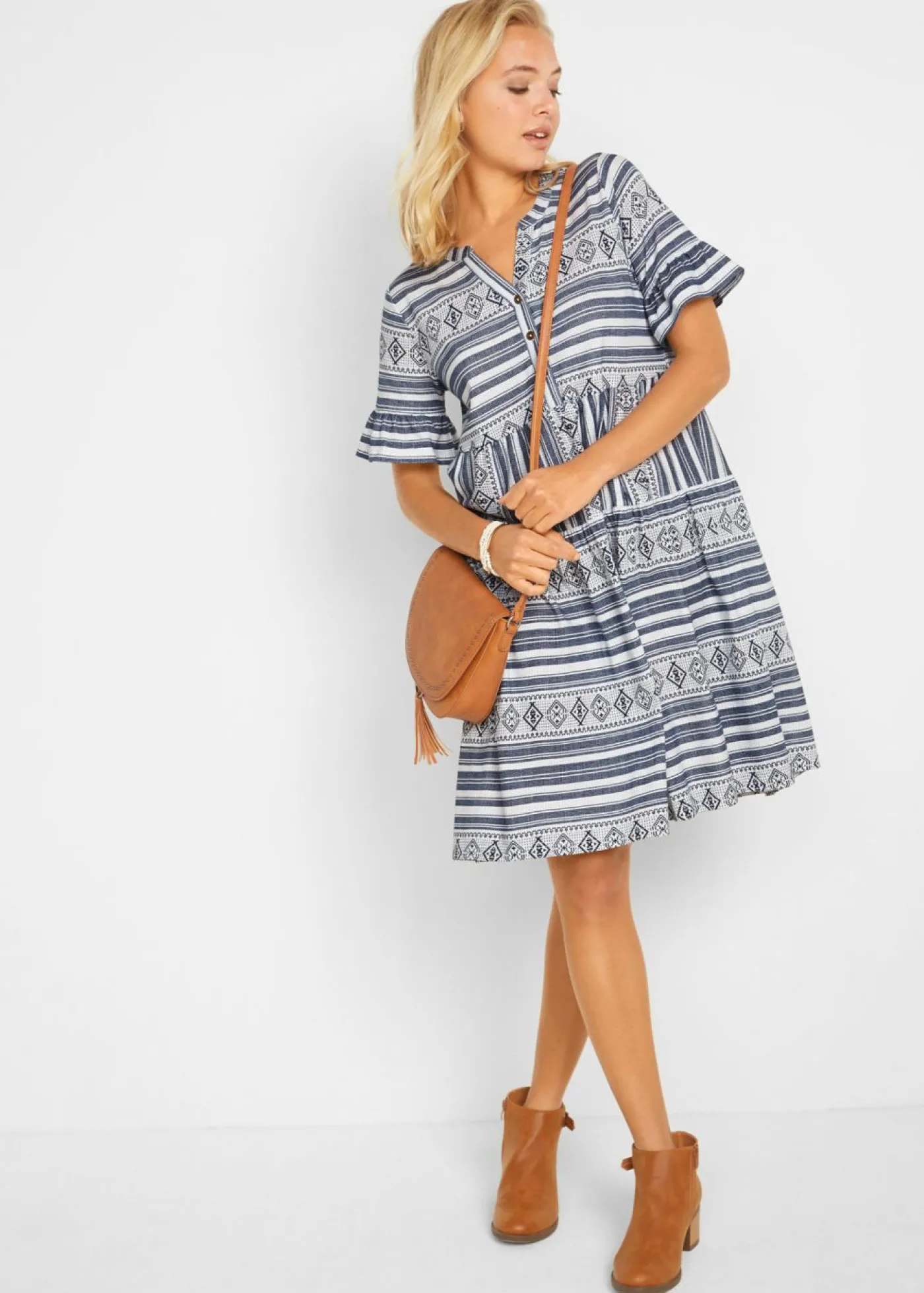 Best Vestido camisero de mezcla de viscosa fluida Mujer Vestidos