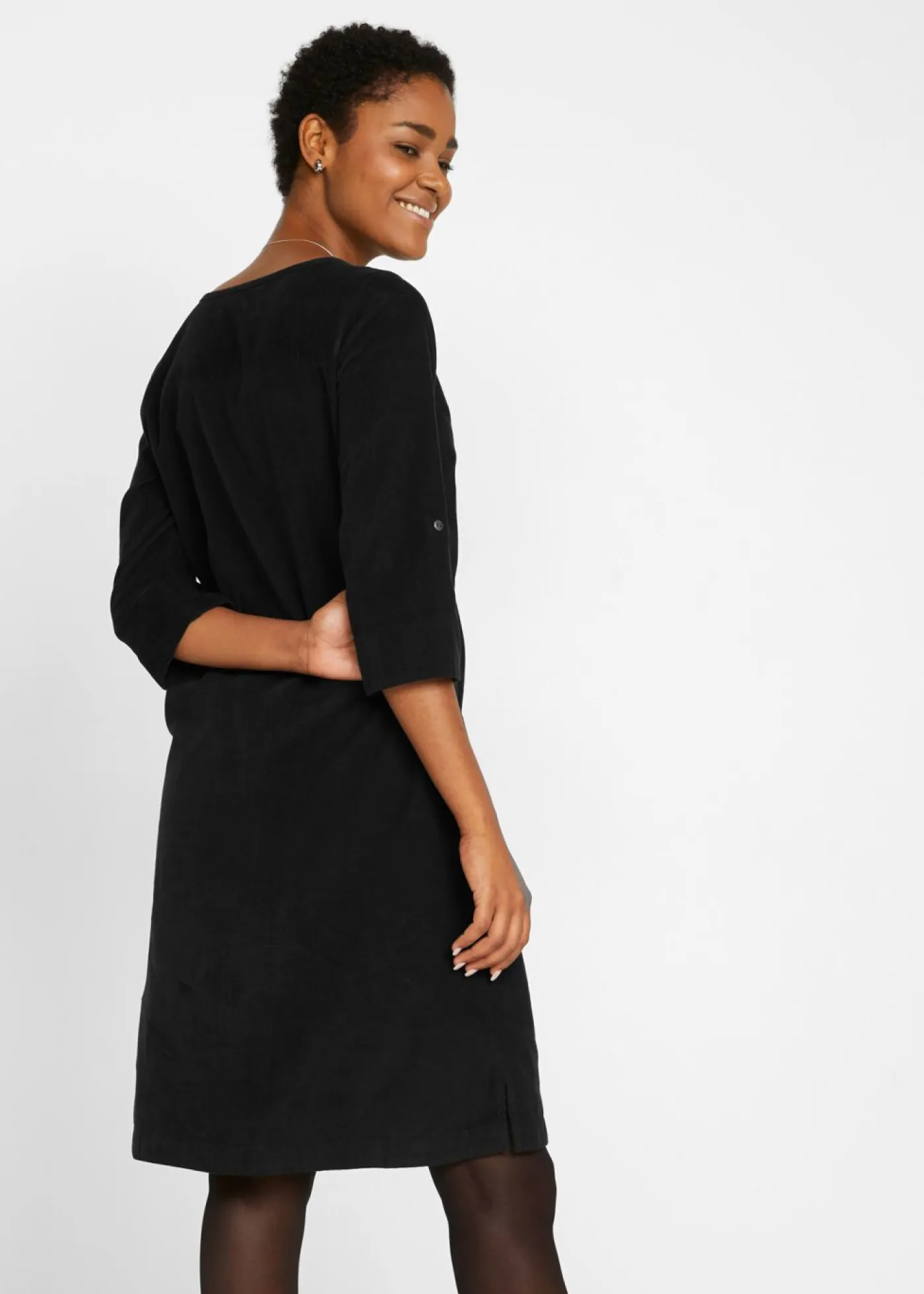 Best Vestido camisero de pana de algodón puro Mujer Vestidos