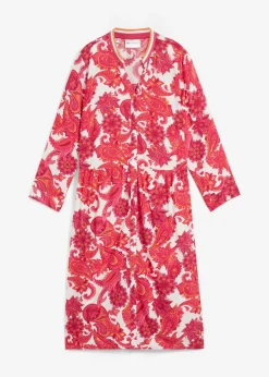 Hot Vestido camisero de viscosa fluida Mujer Vestidos