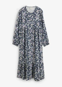 Sale Vestido camisero de viscosa fluida Mujer Vestidos