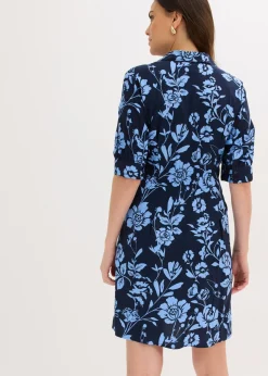 New Vestido camisero de viscosa fluida Mujer Vestidos|Tallas Pequeñas