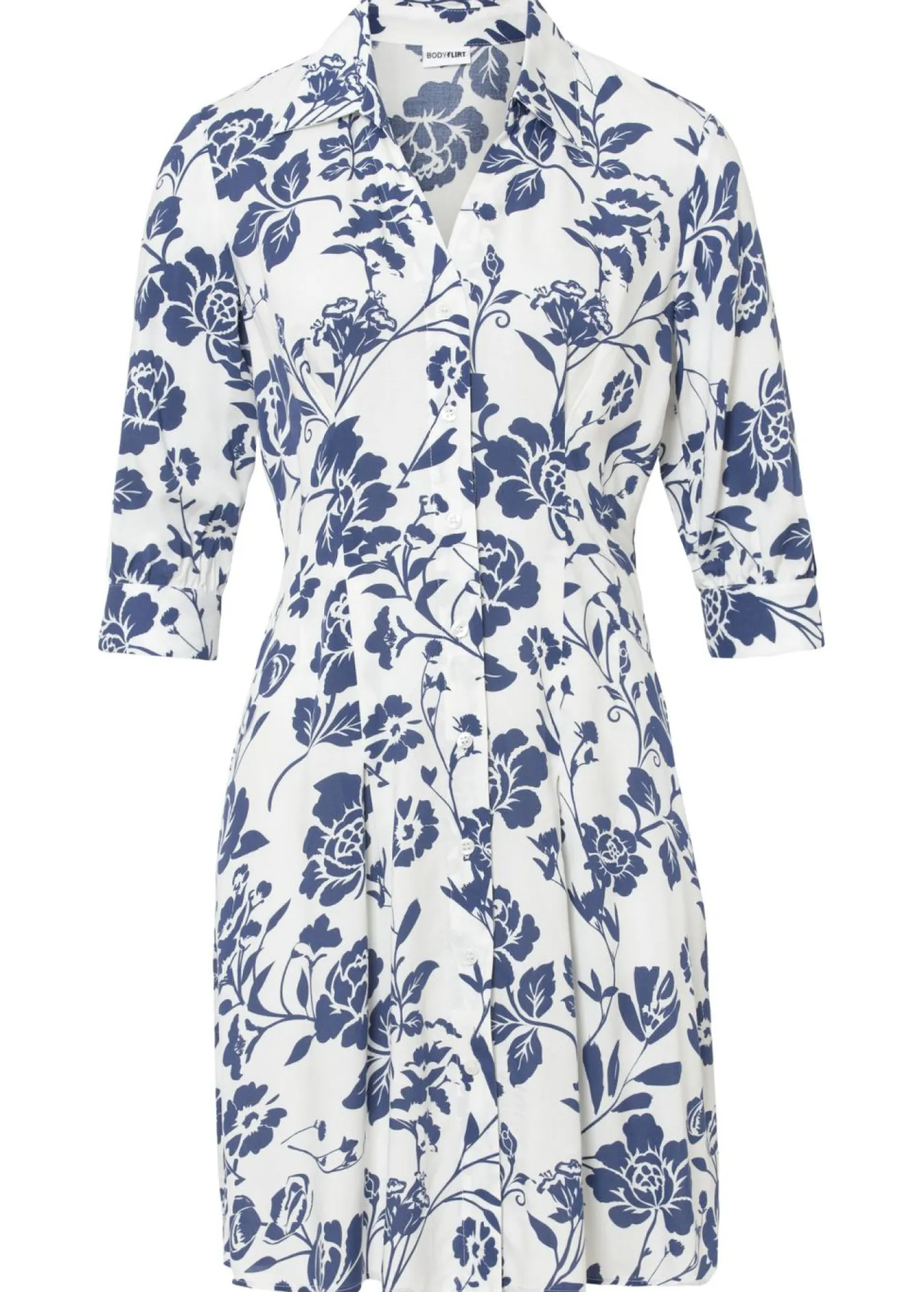 Hot Vestido camisero de viscosa fluida Mujer Novedades|Vestidos