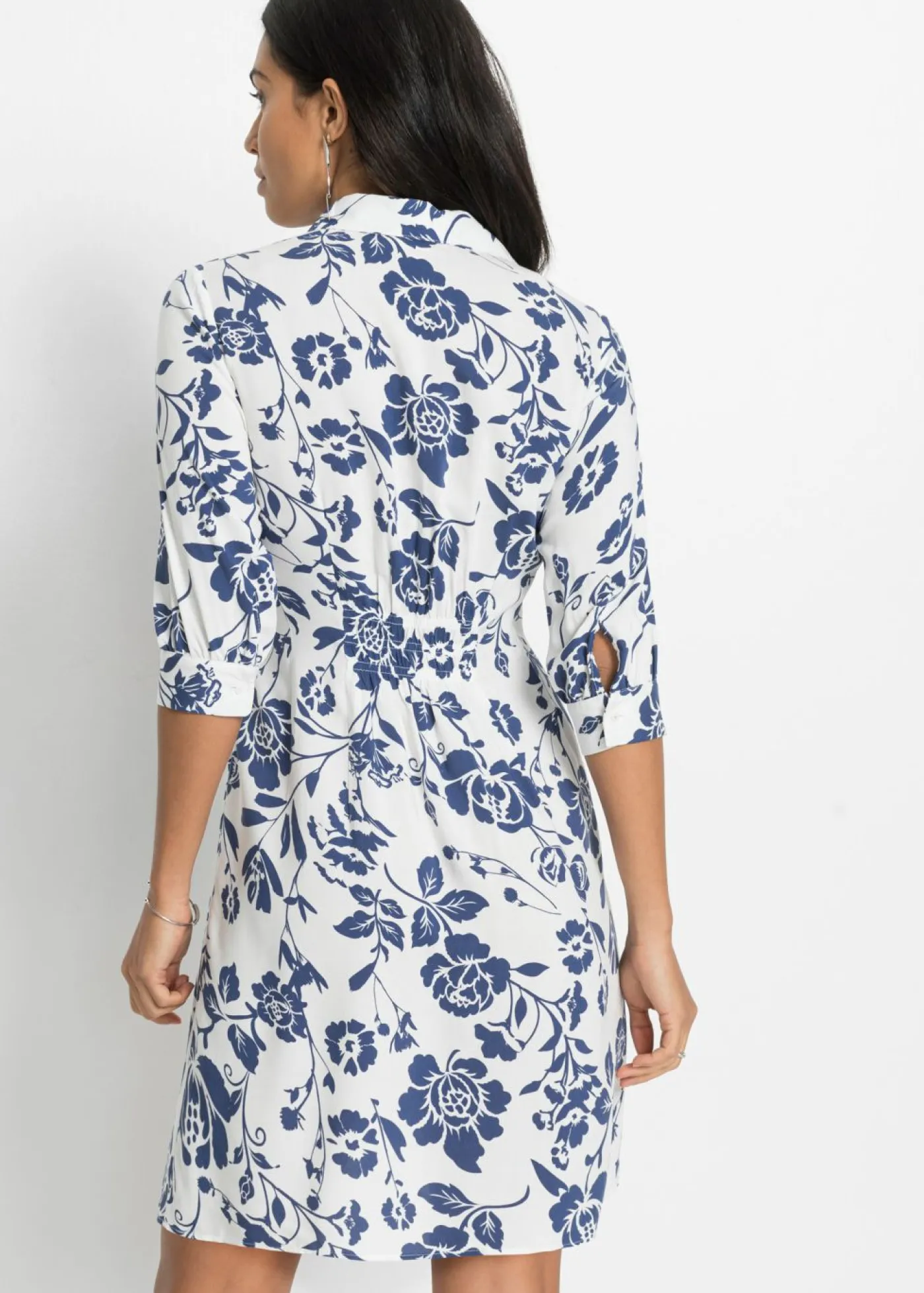 Hot Vestido camisero de viscosa fluida Mujer Novedades|Vestidos