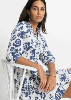 Hot Vestido camisero de viscosa fluida Mujer Novedades|Vestidos