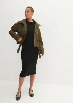 Discount Vestido camisero de viscosa fina Mujer Básicos|Vestidos